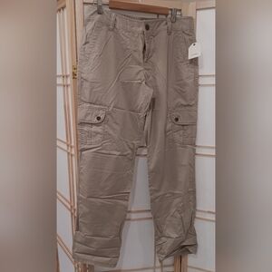 Caslon Tan Capris Relaxed Fit Lightweight